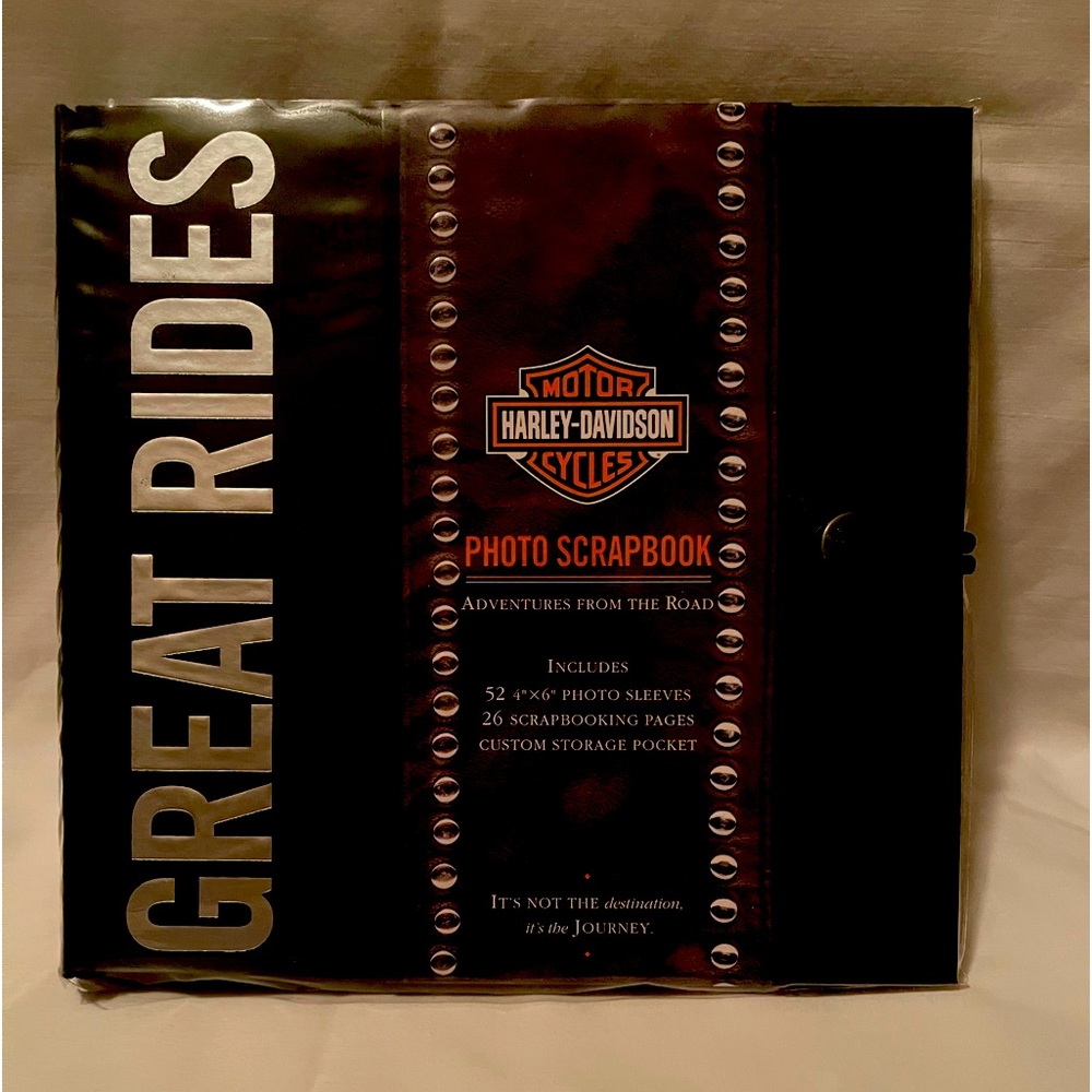 Harley Davidson Photo Album/Scrapbook